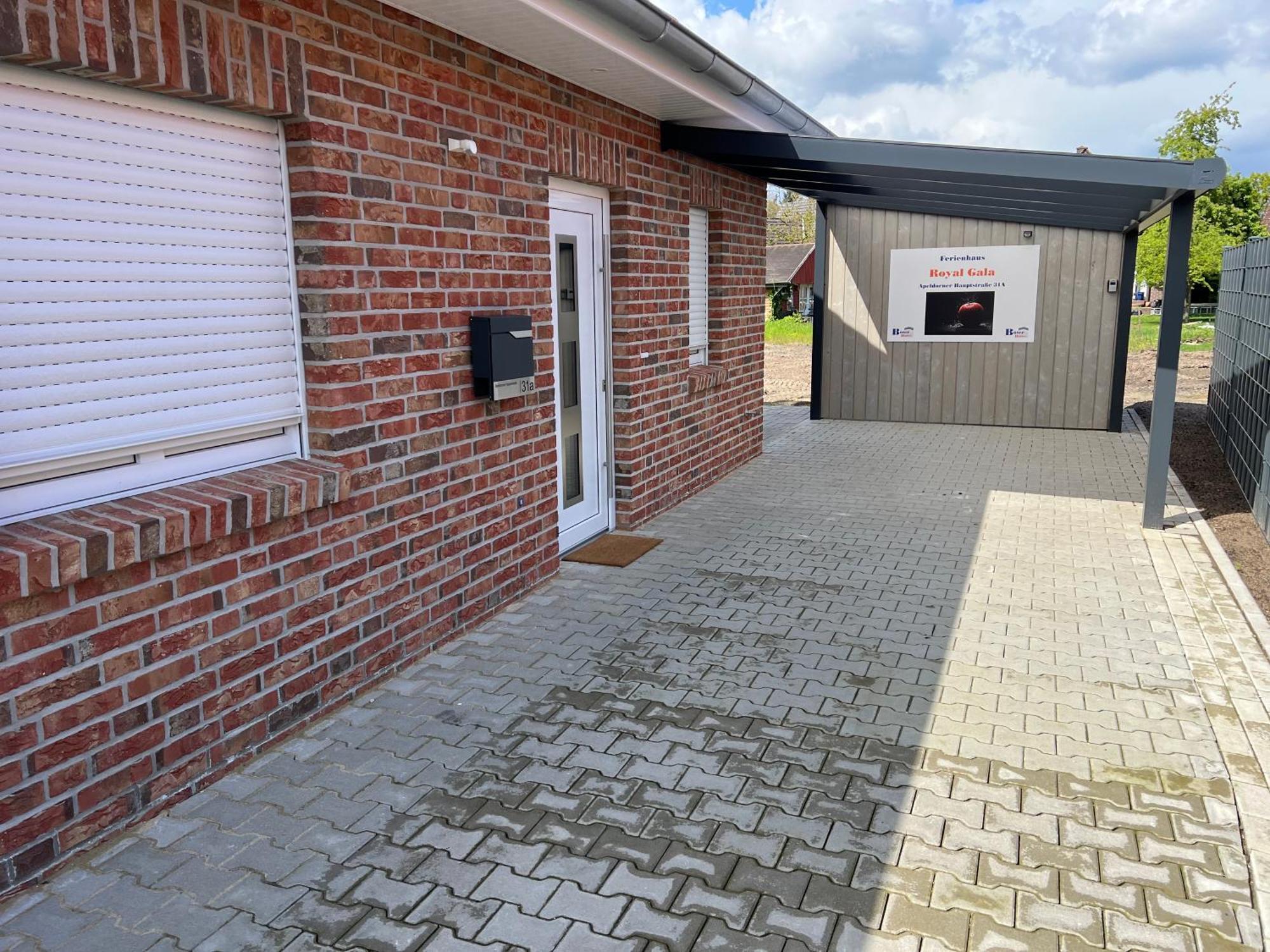 Ferienhaus "Royal Gala" Meppen Ebenerdig Carport Terrasse Neubau Netflix Free Wifi 2 Schlafzimmer Kueche Gaestewc Villa Exterior photo